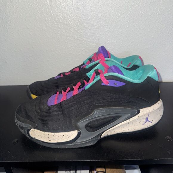 Jordan Luka 3 Basketball Shoes Black Hyper Jade Pink Mens Size 10.5 FQ1284 002 main image 4